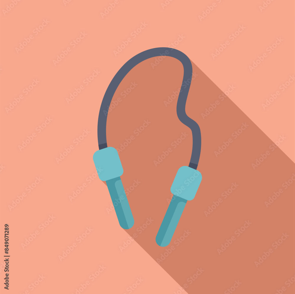 Jump rope icon representing losing weight with fitness training and physical activity for healthy lifestyle Jump rope icon representing losing weight with fitness training and physical activity for healthy lifestyle
