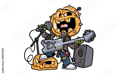 Pumpkin Rockstar Character RG
