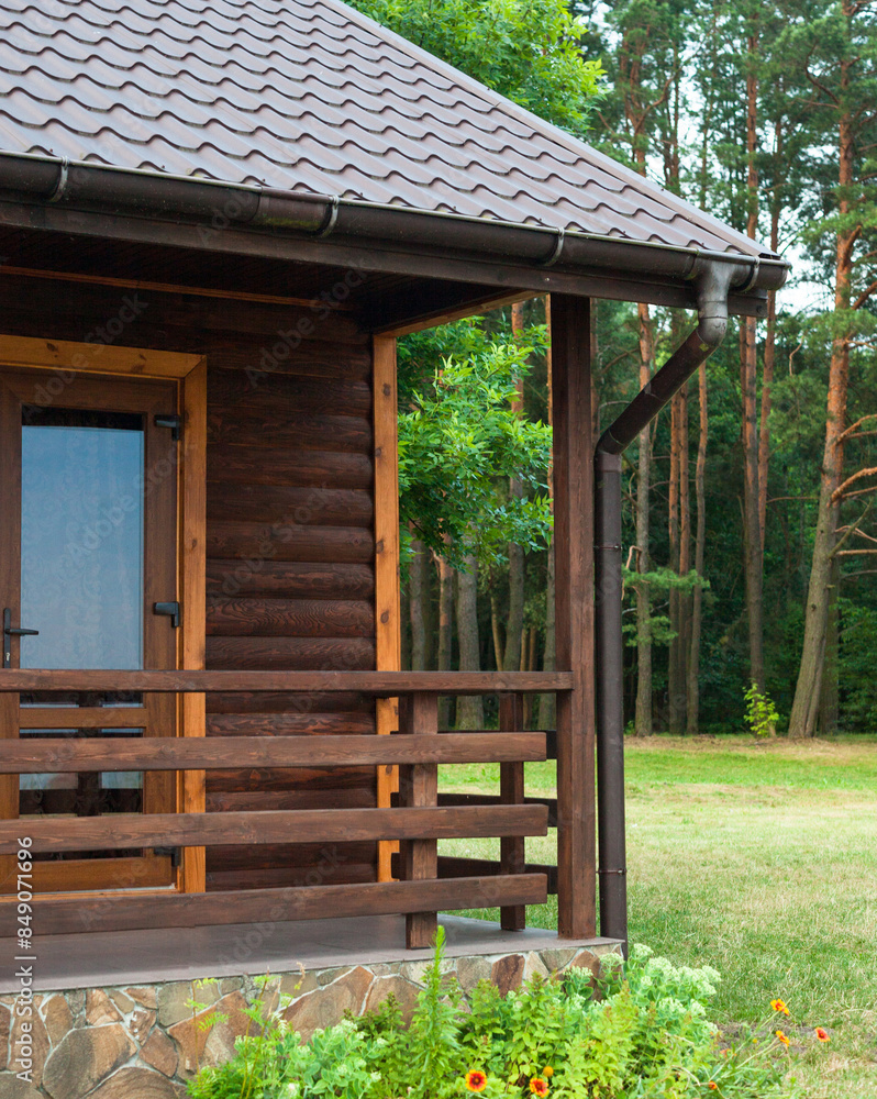 Modern camping house.