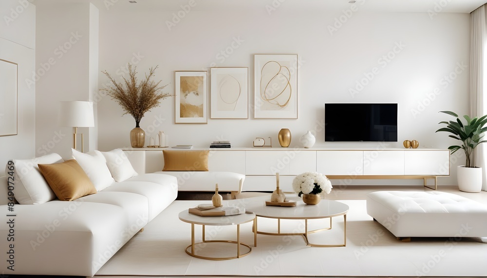 white and gold theme modern interior white and gold theme modern interior