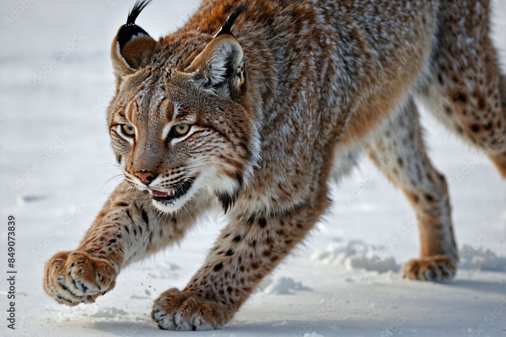 Fototapeta premium An image of a Lynx