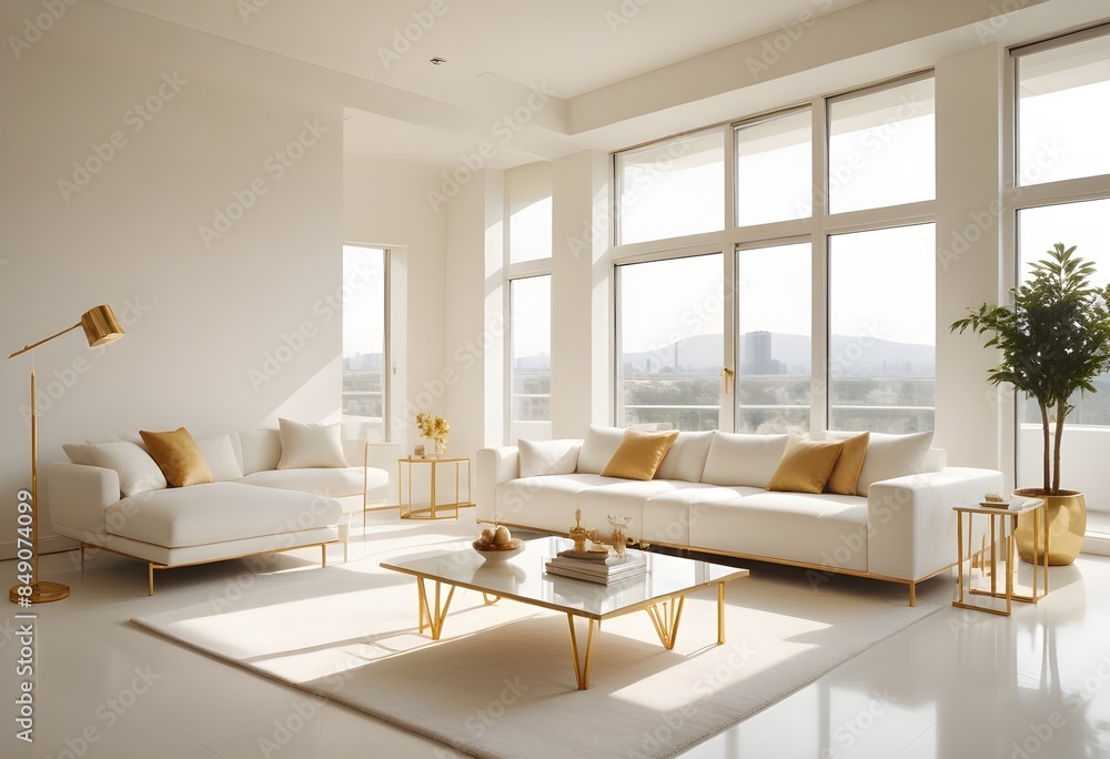 white and gold theme modern interior white and gold theme modern interior