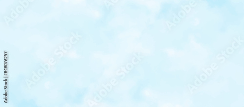  Blue sky with cloud .Beautiful blue sky with white clouds .bright cloud cover in the sun calm clear winter air background .gradient light white background.