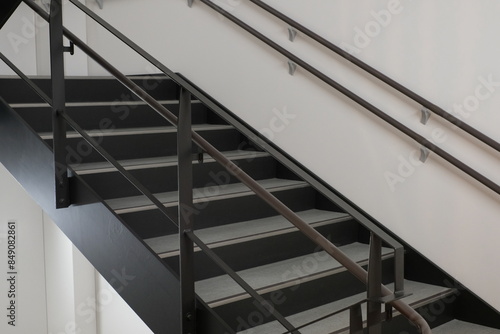 emergency staircase in the building