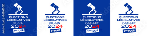 Elections législatives anticipées 2024 / 1er et 2ème tour