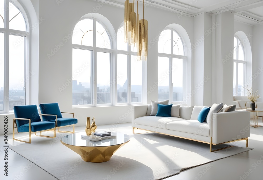 white and gold theme modern interior white and gold theme modern interior