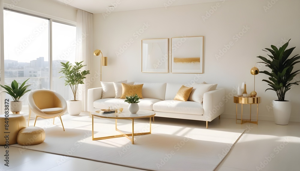 white and gold theme modern interior white and gold theme modern interior
