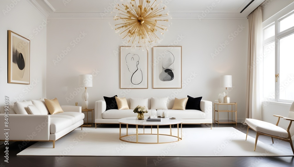 white and gold theme modern interior white and gold theme modern interior