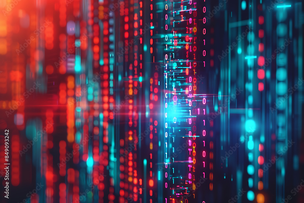 different cryptocurrency coins against a tech binary abstract background, combining digital currency symbols with streams of binary code, showcasing the intersection of technology and finance different cryptocurrency coins against a tech binary abstract background, combining digital currency symbols with streams of binary code, showcasing the intersection of technology and finance