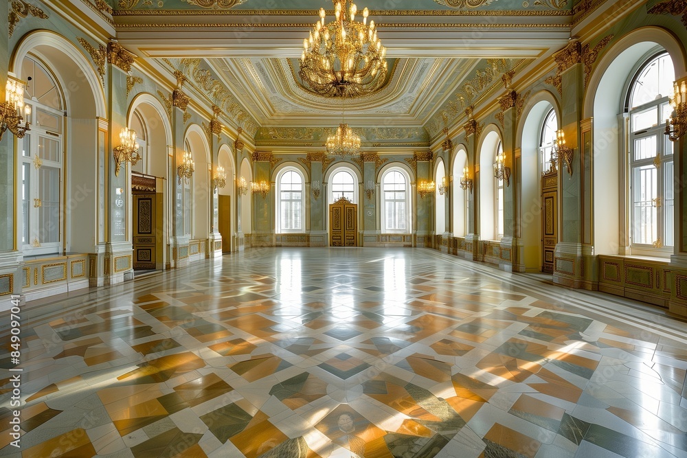 Obraz premium interior of the cathedral country