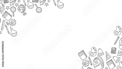 school and education themed background
