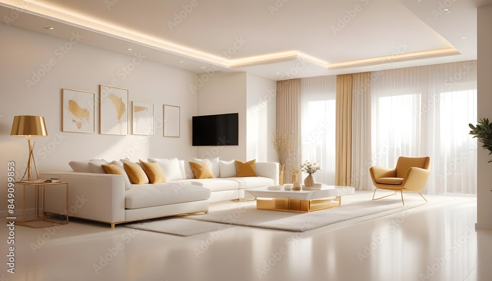 white and gold theme modern interior white and gold theme modern interior
