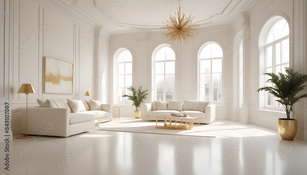 white and gold theme modern interior white and gold theme modern interior