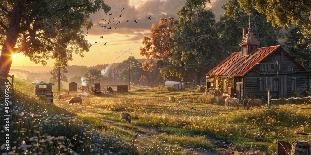 Beautiful Farm and Countryside Beautiful Farm and Countryside