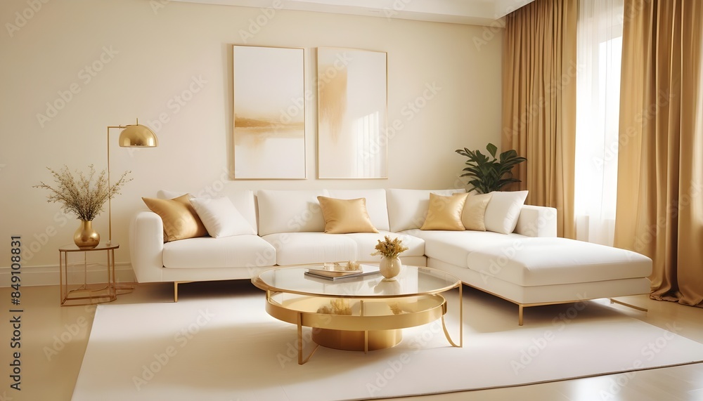 white and gold theme modern interior white and gold theme modern interior