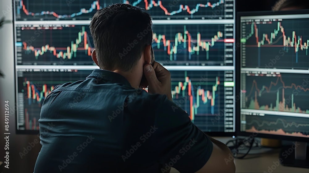 A photograph featuring detailed forex market charts on a digital screen highlights the intensity, fast-paced and analytical nature of the forex trading environment. A photograph featuring detailed forex market charts on a digital screen highlights the intensity, fast-paced and analytical nature of the forex trading environment.