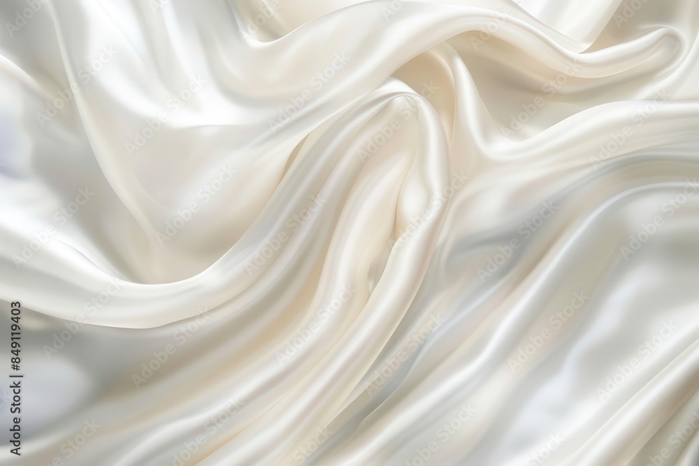 soft white fabric texture elegant silk material blurred abstract background digital illustration soft white fabric texture elegant silk material blurred abstract background digital illustration