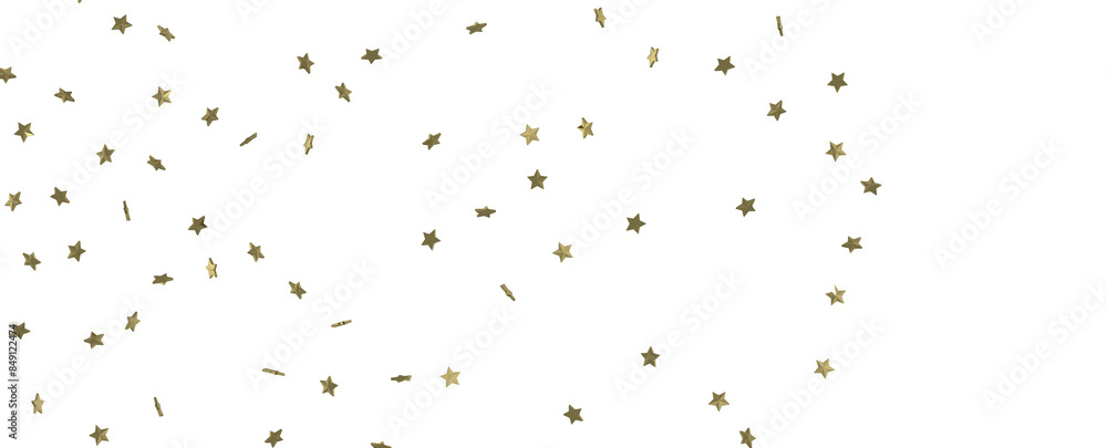 Fototapeta premium Stars - stars background, sparkle lights confetti falling. magic shining Flying christmas stars on night