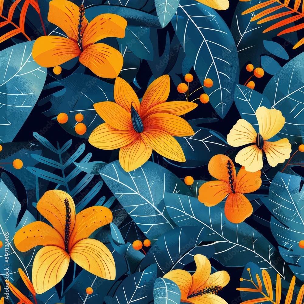 Abstract background illustration in the style of the 70s Abstract background illustration in the style of the 70s