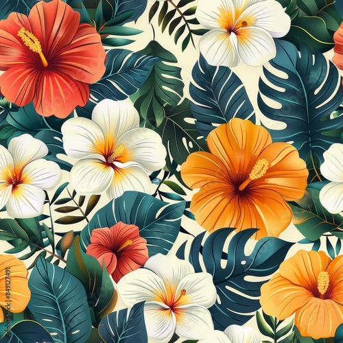 Wallpaper Mural Abstract background illustration in the style of the 70s Torontodigital.ca