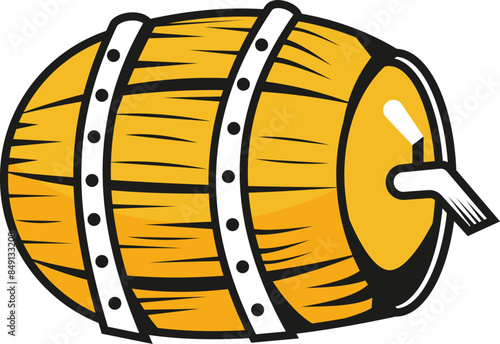beer barrel illustration