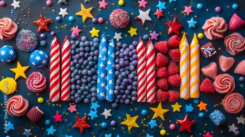 Wallpaper Mural Patriotic Crafting Handmade for Holiday Torontodigital.ca