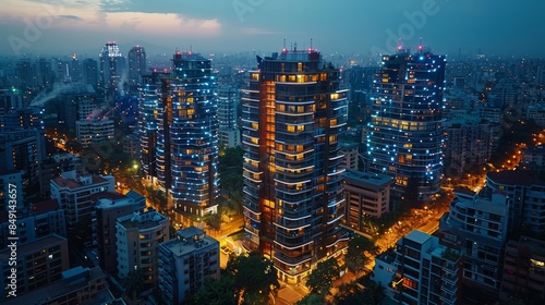 Wallpaper Mural Smart building automation for energy-efficient and comfortable living environments. Torontodigital.ca