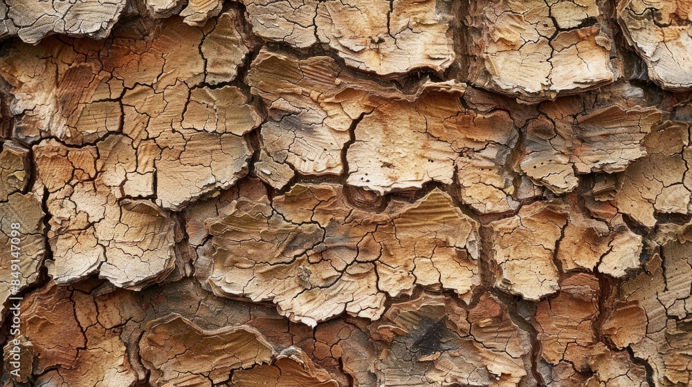 Close up of textured background of Cork tree in brown color Close up of textured background of Cork tree in brown color
