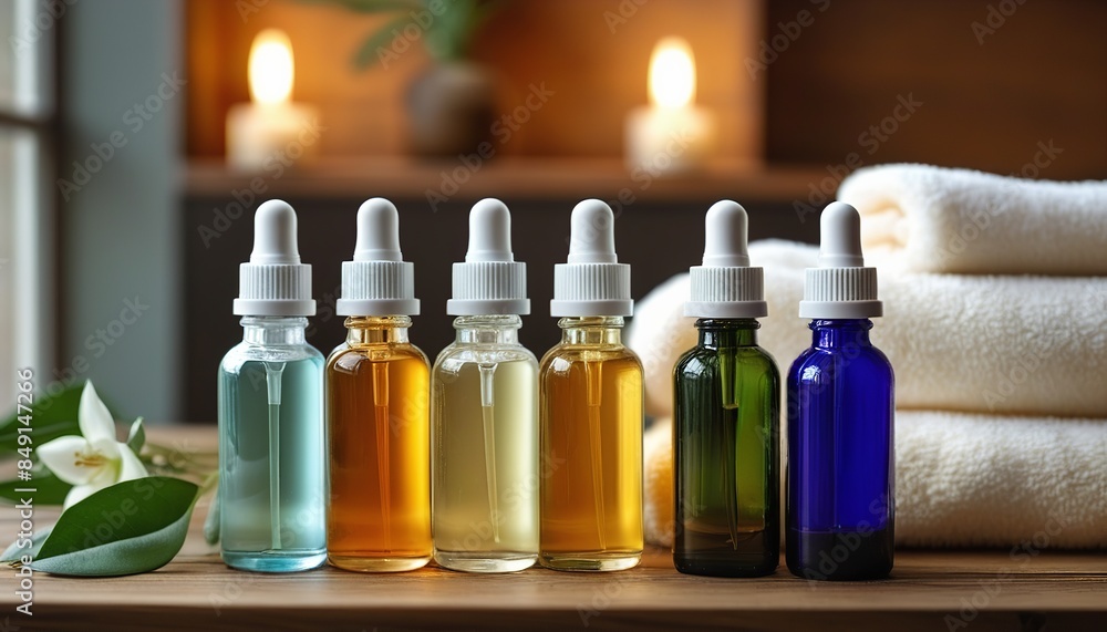 Relax and Rejuvenate: Soothing Spa Room with Natural Cosmetics Relax and Rejuvenate: Soothing Spa Room with Natural Cosmetics