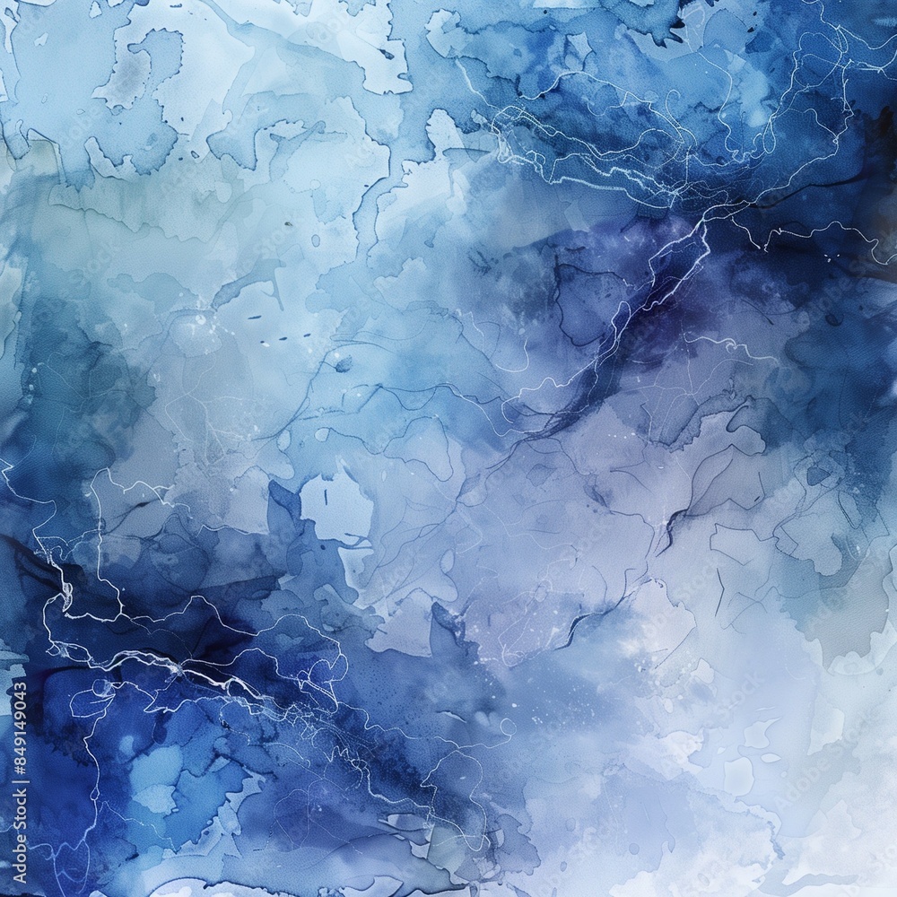 Blue watercolor painting with gentle gradients and fluid shapes. Ideal for backgrounds, artistic designs, and creative projects. Blue watercolor painting with gentle gradients and fluid shapes. Ideal for backgrounds, artistic designs, and creative projects.