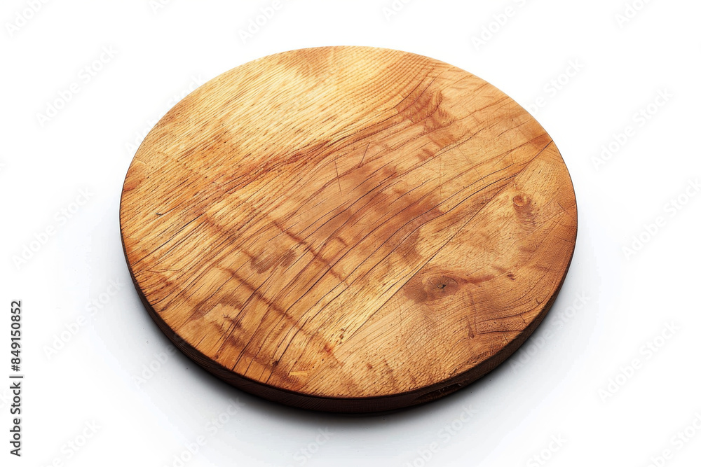 empty wooden round pizza board isolated on white background empty wooden round pizza board isolated on white background