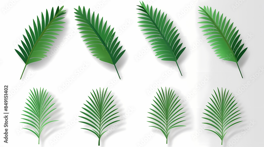 Realistic transparent shadow from a leaf of a palm tree on the white background. Tropical leaves shadow. Mockup with palm leaves shadow. Realistic transparent shadow from a leaf of a palm tree on the white background. Tropical leaves shadow. Mockup with palm leaves shadow.
