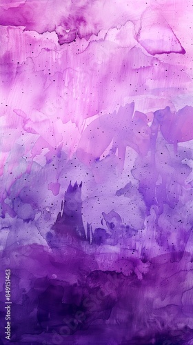 Vibrant abstract purple ink wash background with fluid, flowing patterns, ideal for artistic projects, design elements, and creative visual applications.