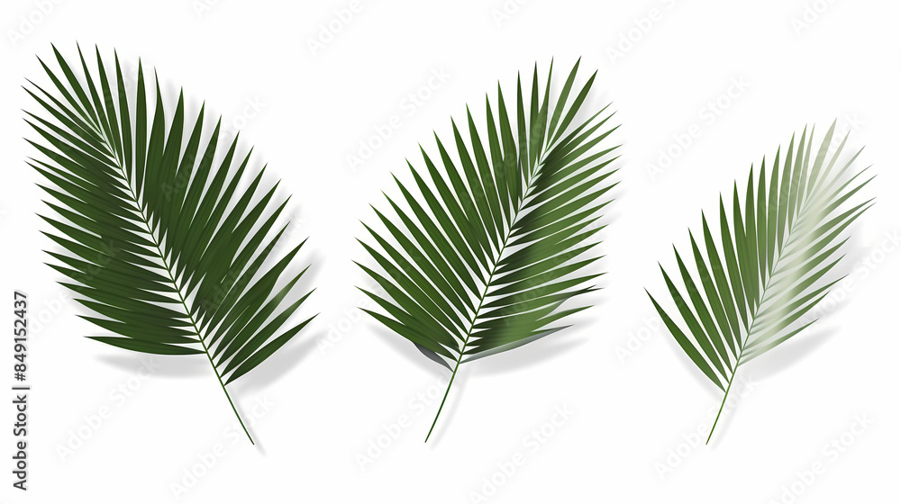 Realistic transparent shadow from a leaf of a palm tree on the white background. Tropical leaves shadow. Mockup with palm leaves shadow. Realistic transparent shadow from a leaf of a palm tree on the white background. Tropical leaves shadow. Mockup with palm leaves shadow.