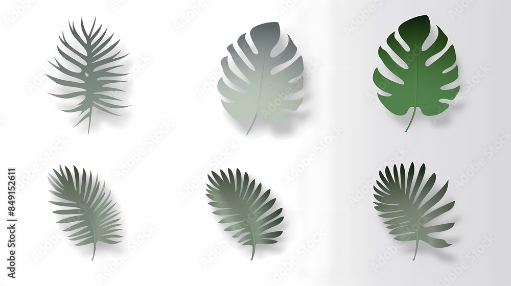 Realistic transparent shadow from a leaf of a palm tree on the white background. Tropical leaves shadow. Mockup with palm leaves shadow. Realistic transparent shadow from a leaf of a palm tree on the white background. Tropical leaves shadow. Mockup with palm leaves shadow.