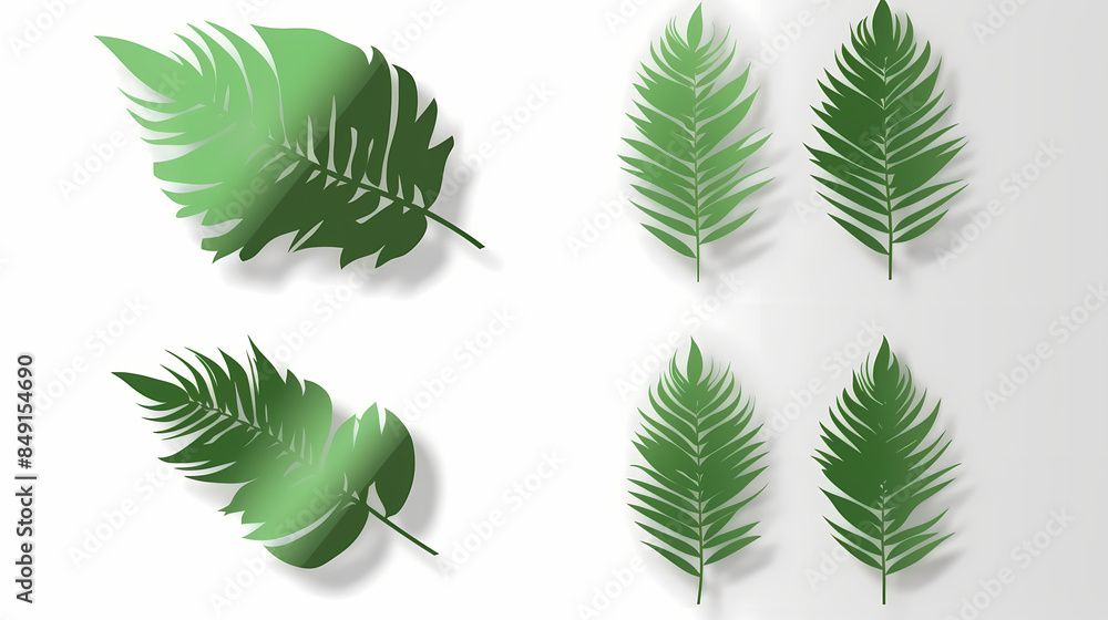 Realistic transparent shadow from a leaf of a palm tree on the white background. Tropical leaves shadow. Mockup with palm leaves shadow. Realistic transparent shadow from a leaf of a palm tree on the white background. Tropical leaves shadow. Mockup with palm leaves shadow.