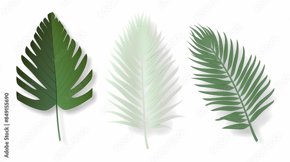Realistic transparent shadow from a leaf of a palm tree on the white background. Tropical leaves shadow. Mockup with palm leaves shadow. Realistic transparent shadow from a leaf of a palm tree on the white background. Tropical leaves shadow. Mockup with palm leaves shadow.