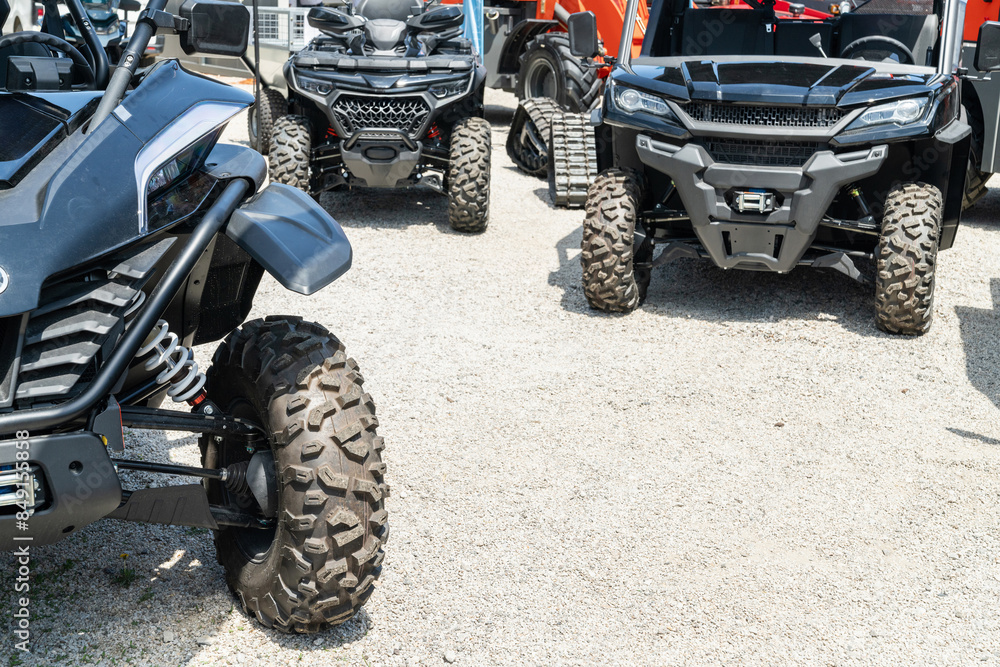 ATVs for extreme trips in the mountains ATVs for extreme trips in the mountains