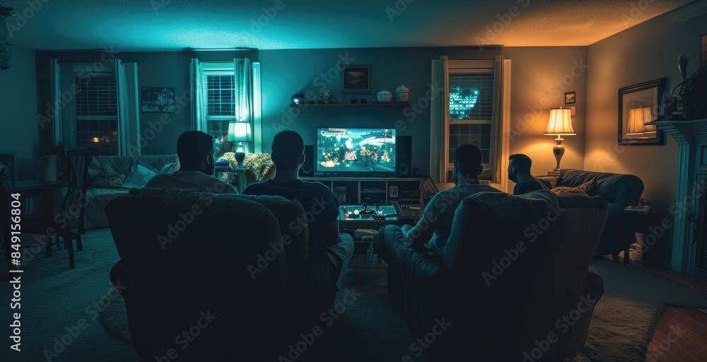 Evening Entertainment: Gaming in a Sophisticated Townhome Evening Entertainment: Gaming in a Sophisticated Townhome