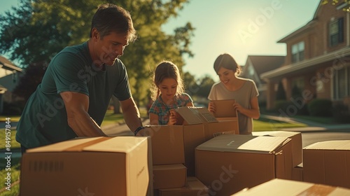 Unity in Action: Family Packing for a Move