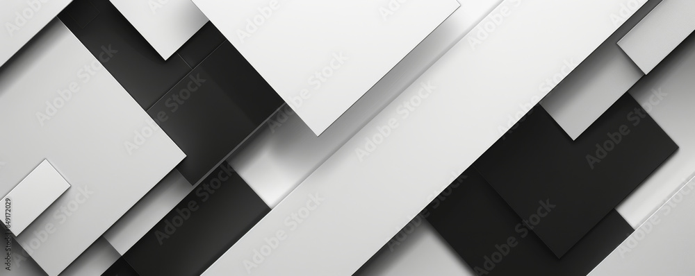 Modern geometric background with clean lines and bold black and white colors: Sleek and contemporary, perfect for a stylish and minimalistic design Modern geometric background with clean lines and bold black and white colors: Sleek and contemporary, perfect for a stylish and minimalistic design