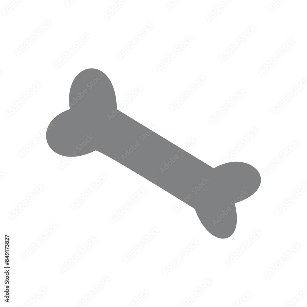 Bone icon on background for graphic and web design. Simple bone sign. Internet concept symbol for website button or mobile app. Illustration element design with animal theme Bone icon on background for graphic and web design. Simple bone sign. Internet concept symbol for website button or mobile app. Illustration element design with animal theme