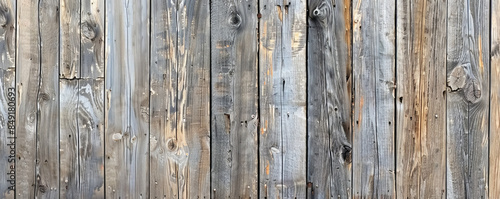 Wallpaper Mural Rustic wooden fence background with weathered texture and grey and brown tones: Simple and earthy, perfect for a country or farmhouse theme Torontodigital.ca