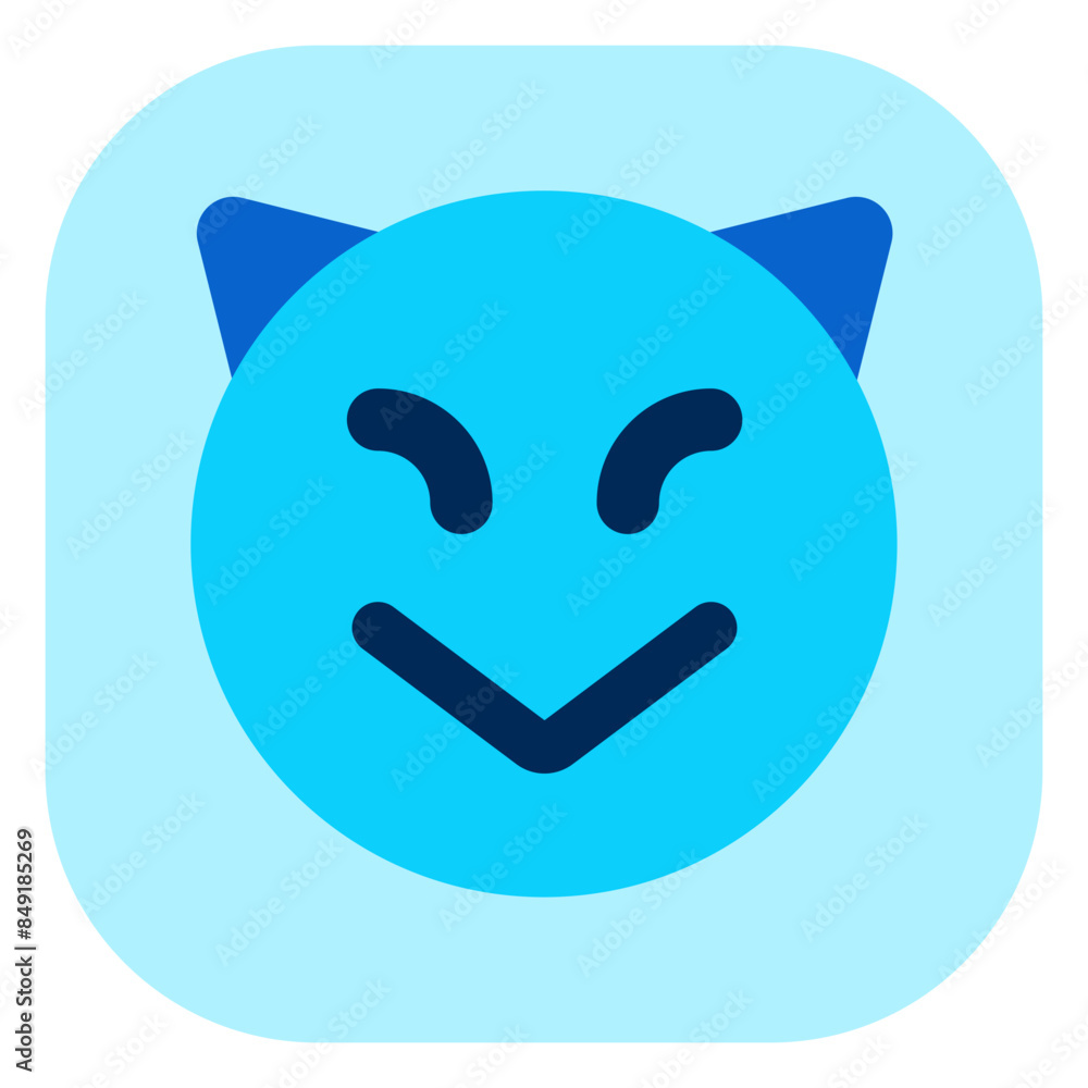 Editable evil devil face vector icon. Part of a big icon set family. Perfect for web and app interfaces, presentations, infographics, etc Editable evil devil face vector icon. Part of a big icon set family. Perfect for web and app interfaces, presentations, infographics, etc