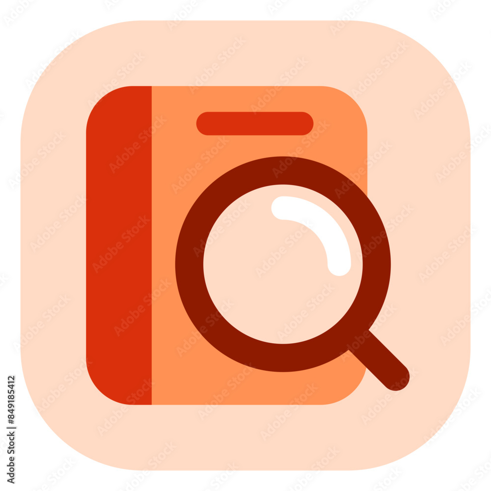 Editable book search vector icon. Part of a big icon set family. Perfect for web and app interfaces, presentations, infographics, etc Editable book search vector icon. Part of a big icon set family. Perfect for web and app interfaces, presentations, infographics, etc