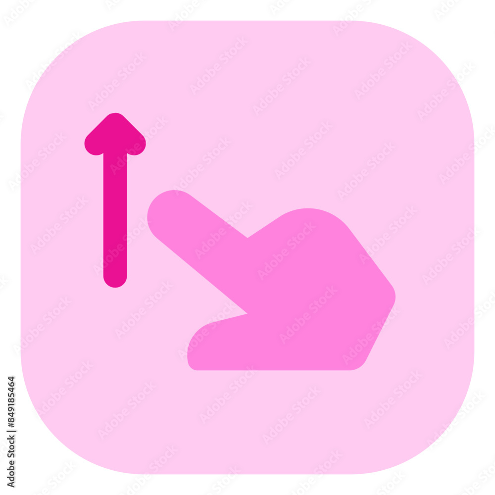 Editable one finger swipe up vector icon. Part of a big icon set family. Perfect for web and app interfaces, presentations, infographics, etc Editable one finger swipe up vector icon. Part of a big icon set family. Perfect for web and app interfaces, presentations, infographics, etc