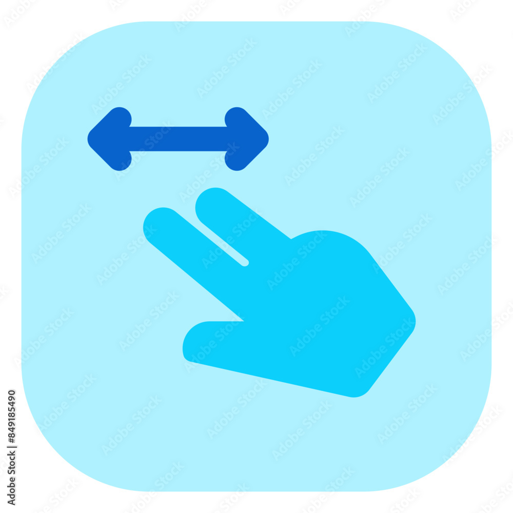 Editable two finger slide vector icon. Part of a big icon set family. Perfect for web and app interfaces, presentations, infographics, etc Editable two finger slide vector icon. Part of a big icon set family. Perfect for web and app interfaces, presentations, infographics, etc