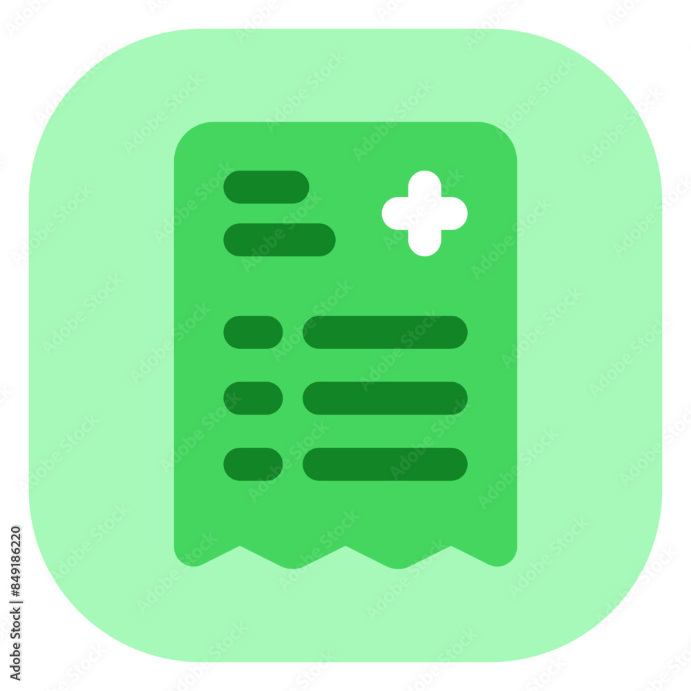 Editable medical prescription vector icon. Part of a big icon set family. Perfect for web and app interfaces, presentations, infographics, etc Editable medical prescription vector icon. Part of a big icon set family. Perfect for web and app interfaces, presentations, infographics, etc