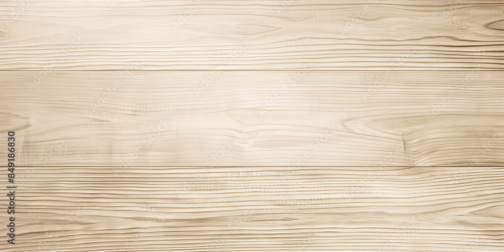 Fototapeta premium Smooth oak wood background with light beige tones and clean finish: Perfect for modern or minimalist designs, the light beige tones and clean finish of oak wood create a fresh and airy atmosphere