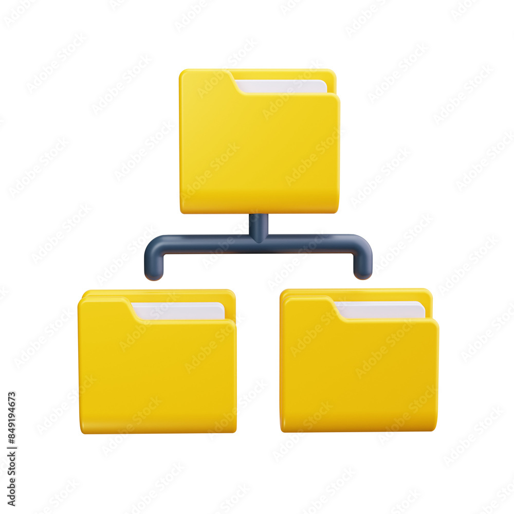 folder 3d render icon folder 3d render icon